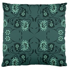 Floral Pattern Paisley Style Paisley Print   Standard Flano Cushion Case (two Sides) by Eskimos