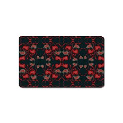 Floral Pattern Paisley Style Paisley Print   Magnet (name Card) by Eskimos