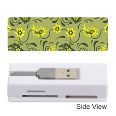 Floral Pattern Paisley Style Paisley Print   Memory Card Reader (stick) by Eskimos