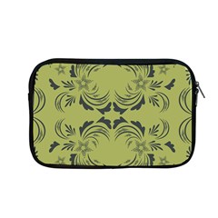 Floral folk damask pattern Fantasy flowers  Apple MacBook Pro 13  Zipper Case