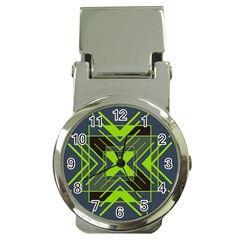 Abstract Geometric Design    Money Clip Watches by Eskimos