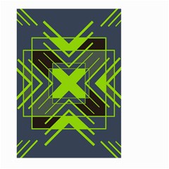 Abstract Geometric Design    Large Garden Flag (two Sides) by Eskimos