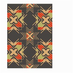 Abstract Geometric Design    Large Garden Flag (two Sides) by Eskimos