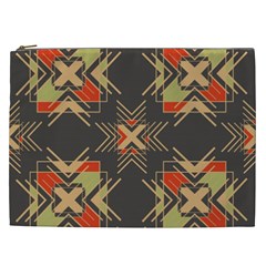 Abstract Geometric Design    Cosmetic Bag (xxl) by Eskimos