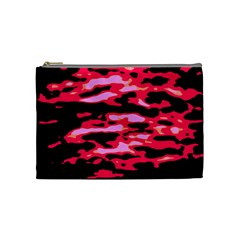 Using As A Basis The Wave Action From The Aegean Sea, And Following Specific Technics In Capture And Post-process, I Have Created That Abstract Series, Based On The Water Flow  Cosmetic Bag (medium) by DimitriosArt