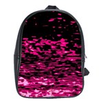 Rose Waves Flow Series 1 School Bag (XL) Front