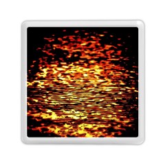 Yellow Waves Flow Series 1 Memory Card Reader (square) by DimitriosArt