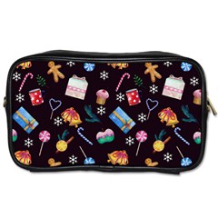 New Year Toiletries Bag (one Side) by SychEva