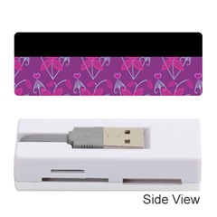 Floral Memory Card Reader (stick) by Sparkle