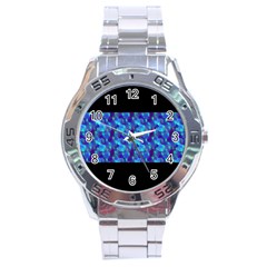 Bubbles Stainless Steel Analogue Watch by Sparkle