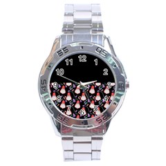 Floral Stainless Steel Analogue Watch by Sparkle