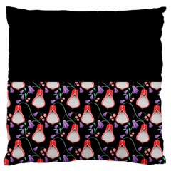 Floral Standard Flano Cushion Case (one Side) by Sparkle