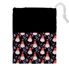 Floral Drawstring Pouch (5xl) by Sparkle