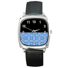 Digitaldesign Square Metal Watch by Sparkle