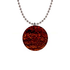 Red Waves Flow Series 2 1  Button Necklace