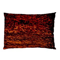 Red Waves Flow Series 2 Pillow Case