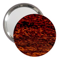 Red Waves Flow Series 2 3  Handbag Mirrors