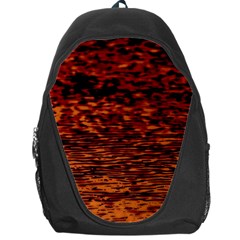 Red Waves Flow Series 2 Backpack Bag