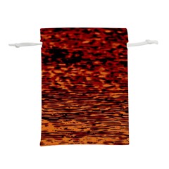 Red Waves Flow Series 2 Lightweight Drawstring Pouch (s) by DimitriosArt