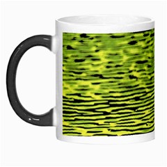 Green Waves Flow Series 1 Morph Mugs by DimitriosArt