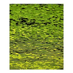 Green Waves Flow Series 1 Shower Curtain 60  X 72  (medium)  by DimitriosArt