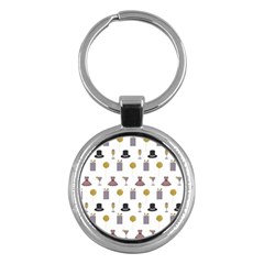 Shiny New Year Things Key Chain (round) by SychEva