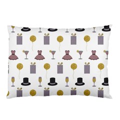 Shiny New Year Things Pillow Case (two Sides) by SychEva