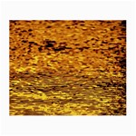 Gold Waves Flow Series 1 Small Glasses Cloth (2 Sides) Front