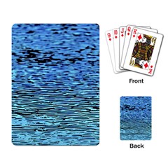 Blue Waves Flow Series 2 Playing Cards Single Design (rectangle) by DimitriosArt