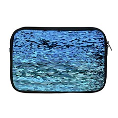 Blue Waves Flow Series 2 Apple Macbook Pro 17  Zipper Case by DimitriosArt