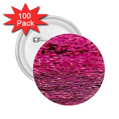 Pink  Waves Flow Series 1 2 25  Buttons (100 Pack)  by DimitriosArt
