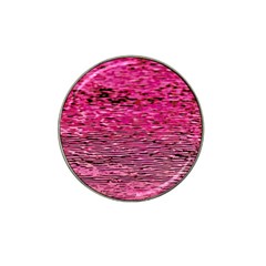 Pink  Waves Flow Series 1 Hat Clip Ball Marker (10 Pack) by DimitriosArt