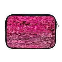 Pink  Waves Flow Series 1 Apple Macbook Pro 17  Zipper Case by DimitriosArt