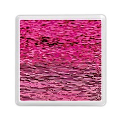 Pink  Waves Flow Series 1 Memory Card Reader (square) by DimitriosArt