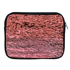 Pink  Waves Flow Series 2 Apple Ipad 2/3/4 Zipper Cases by DimitriosArt
