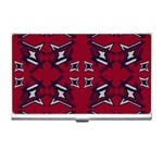 Abstract pattern geometric backgrounds   Business Card Holder Front