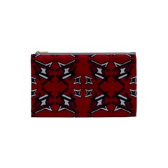 Abstract Pattern Geometric Backgrounds   Cosmetic Bag (small) by Eskimos