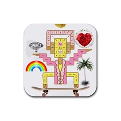 Music And Other Stuff Rubber Coaster (square) by bfvrp