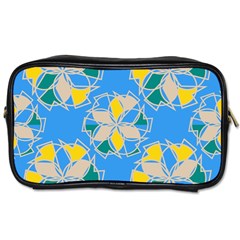 Abstract Pattern Geometric Backgrounds   Toiletries Bag (one Side) by Eskimos