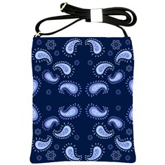 Floral Pattern Paisley Style Paisley Print   Shoulder Sling Bag by Eskimos