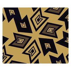 Abstract Pattern Geometric Backgrounds   Double Sided Flano Blanket (small)  by Eskimos