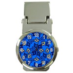 Abstract pattern geometric backgrounds   Money Clip Watches Front