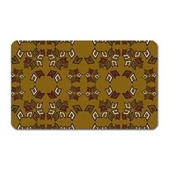 Abstract Pattern Geometric Backgrounds   Magnet (rectangular) by Eskimos