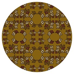 Abstract Pattern Geometric Backgrounds   Round Trivet by Eskimos