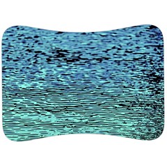 Blue Waves Flow Series 3 Velour Seat Head Rest Cushion by DimitriosArt