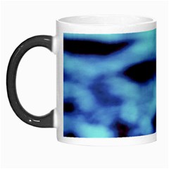 Blue Waves Flow Series 4 Morph Mugs by DimitriosArt