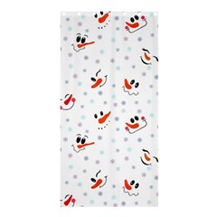 Cute Faces Of Snowmen Shower Curtain 36  X 72  (stall)  by SychEva