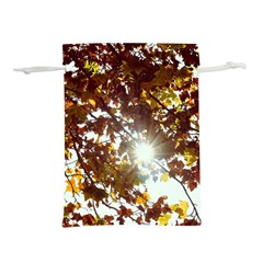 Golden Leaf s Lightweight Drawstring Pouch (m) by DimitriosArt