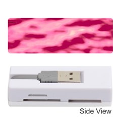 Pink  Waves Flow Series 4 Memory Card Reader (stick) by DimitriosArt