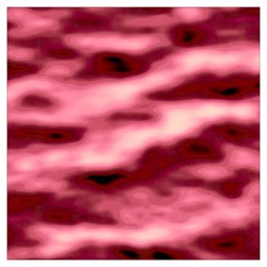 Pink  Waves Flow Series 5 Lightweight Scarf  by DimitriosArt